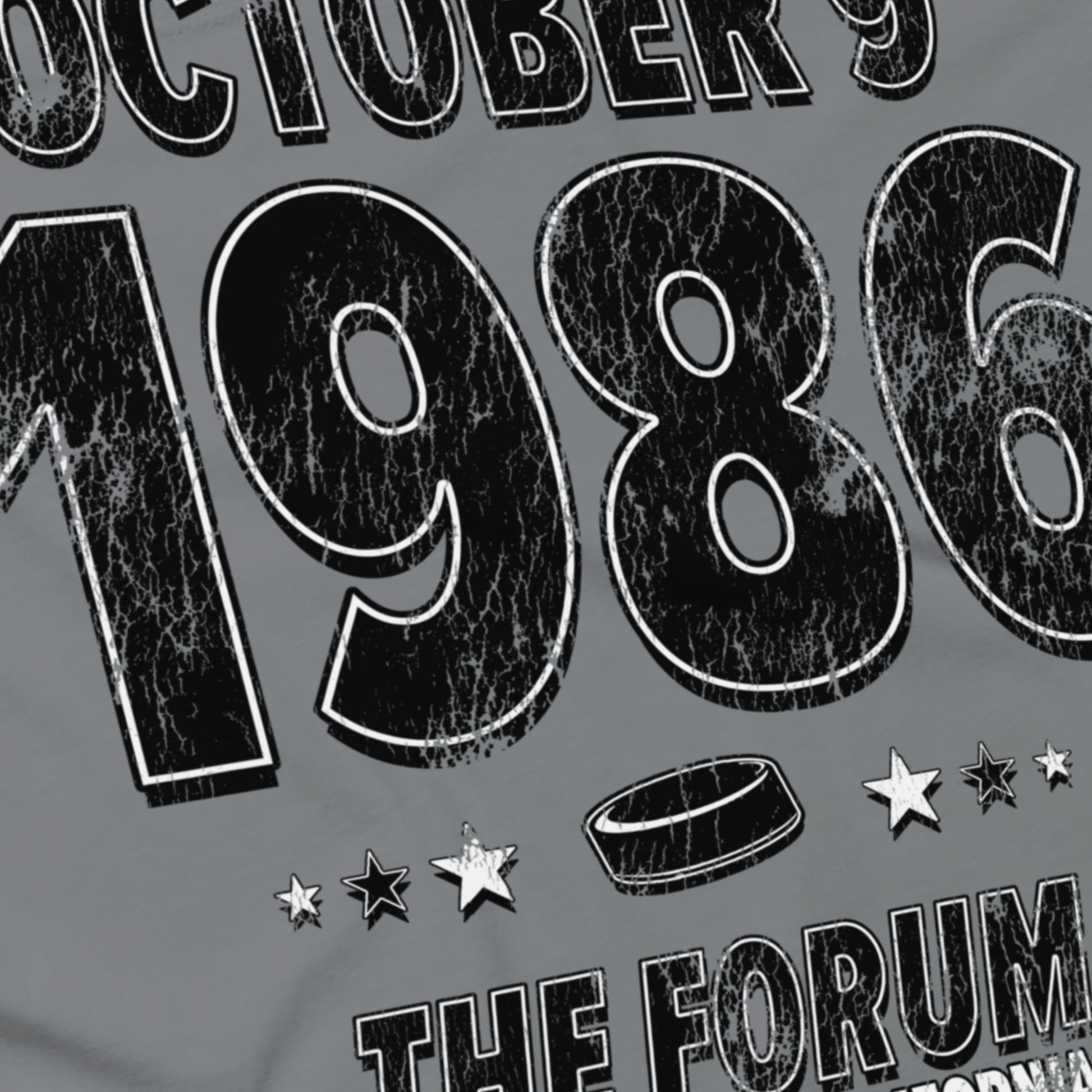 Angle — Los Angeles Hockey – October 9, 1986 – Comfort Colors