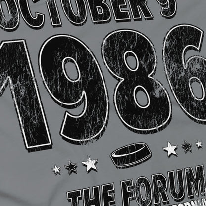 Angle — Los Angeles Hockey – October 9, 1986 – Comfort Colors