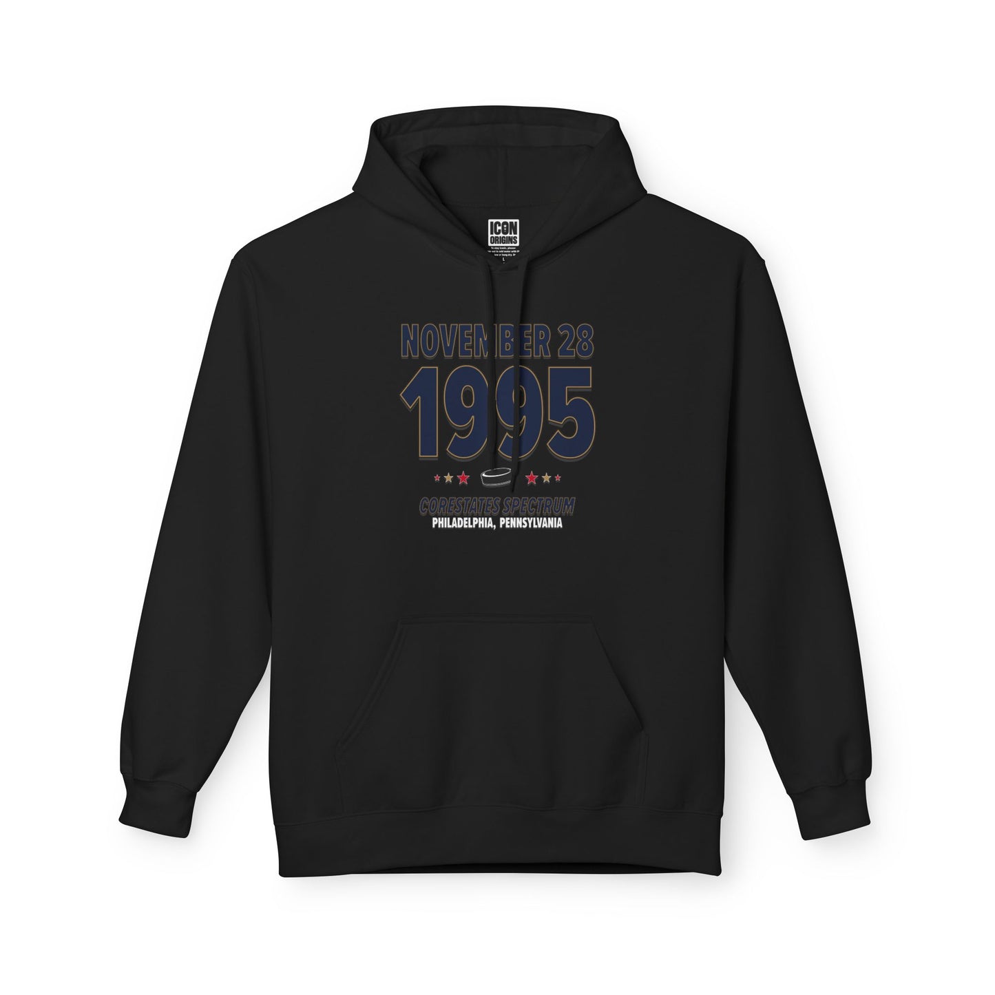 Florida Hockey – November 28, 1995 – Hoodie (Black & White)