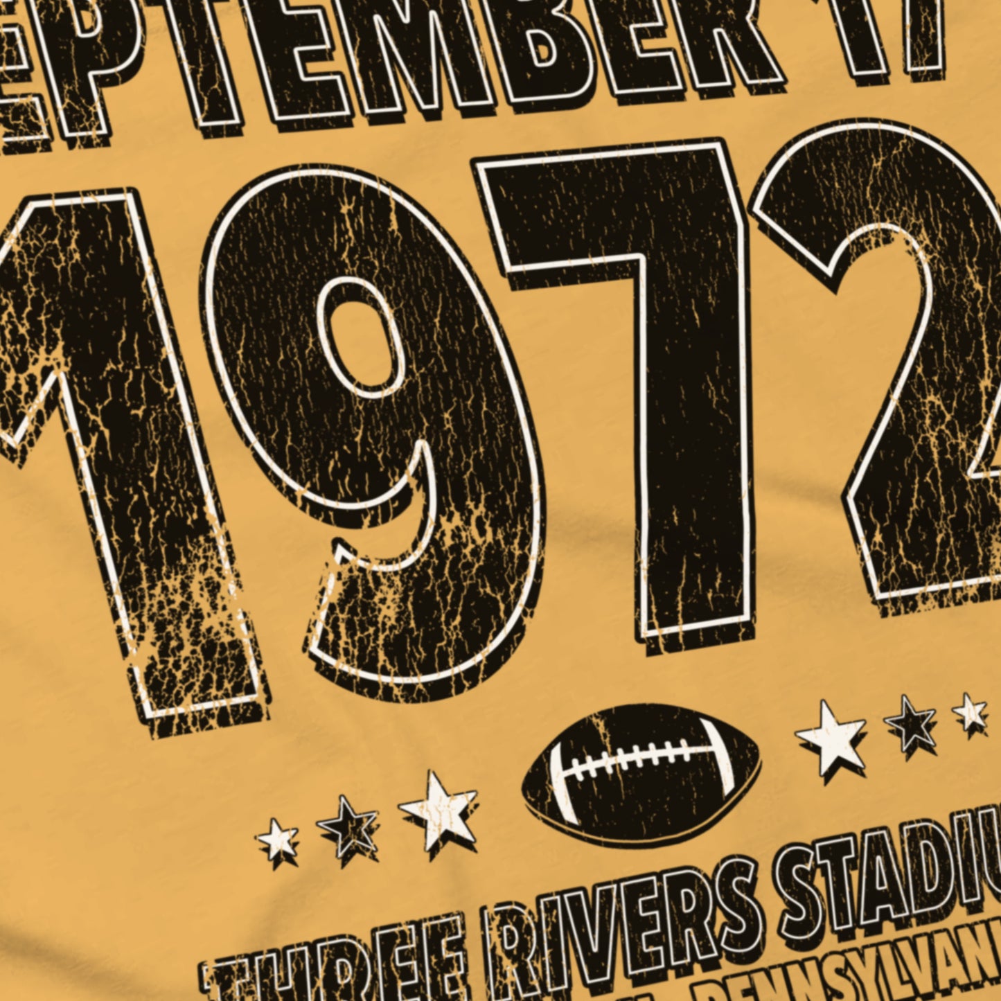 Angle — Pittsburgh Football – September 17, 1972 – Comfort Colors