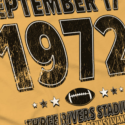 Angle — Pittsburgh Football – September 17, 1972 – Comfort Colors