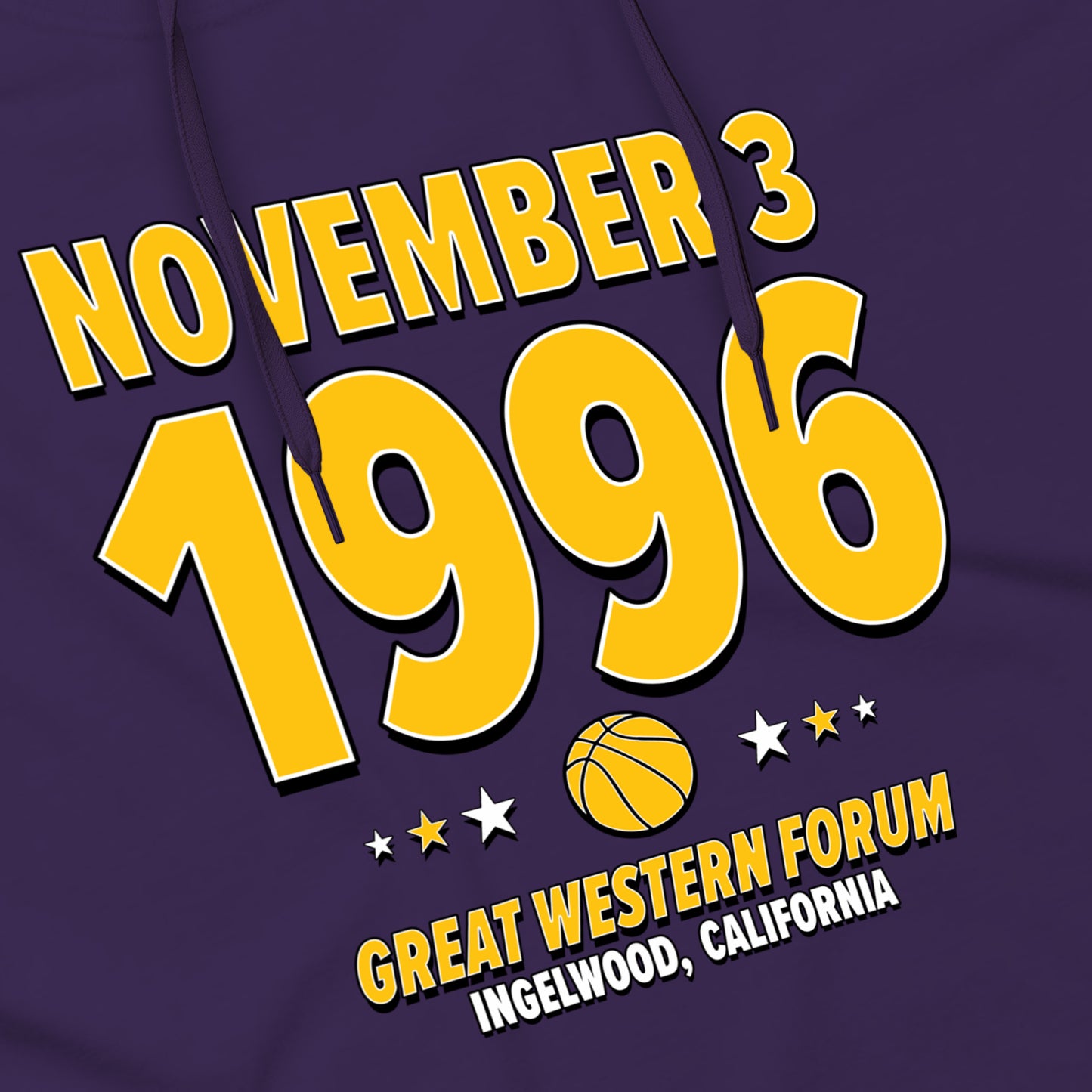 Los Angeles Basketball – November 3, 1996 – Hoodie