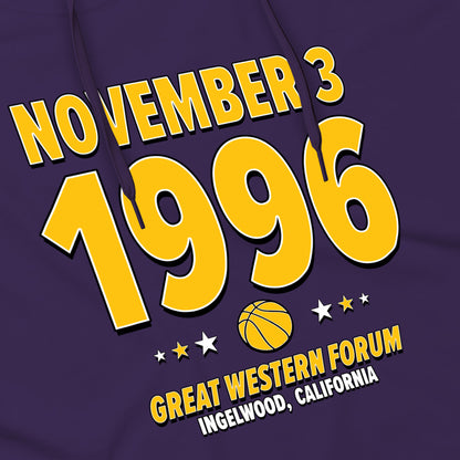 Los Angeles Basketball – November 3, 1996 – Hoodie