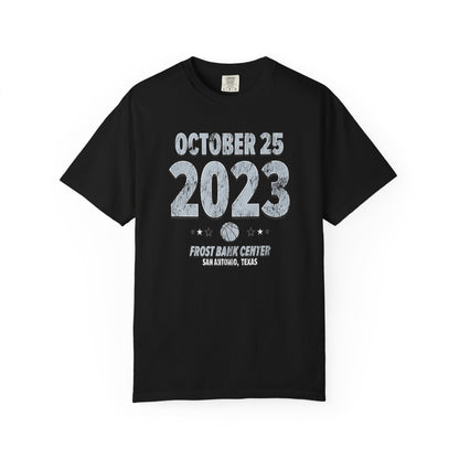 San Antonio Basketball – October 25, 2023 – Comfort Colors (Black & White)