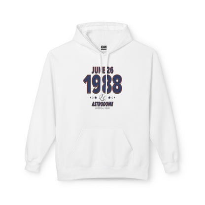 Houston Baseball – June 26, 1988 – Hoodie (Black & White)