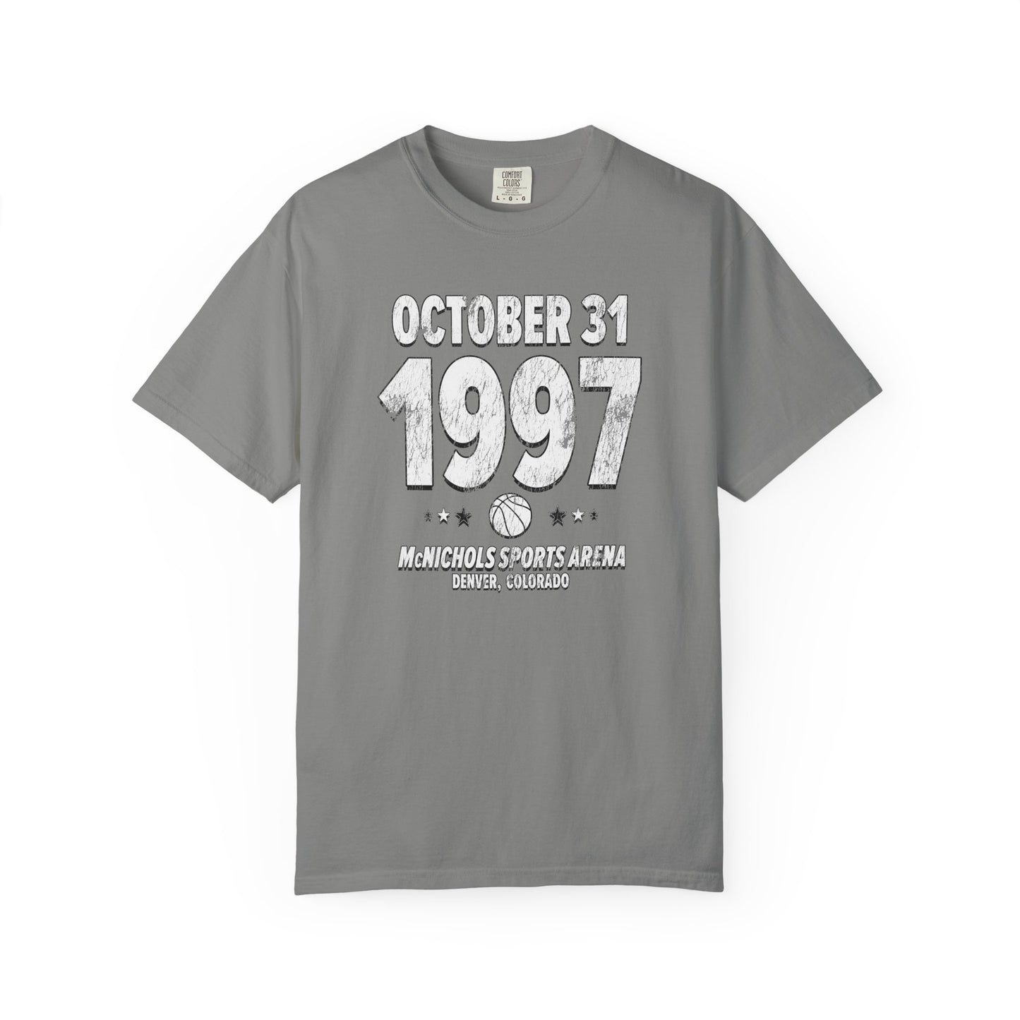 San Antonio Basketball – October 31, 1997 – Comfort Colors