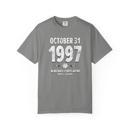 San Antonio Basketball – October 31, 1997 – Comfort Colors