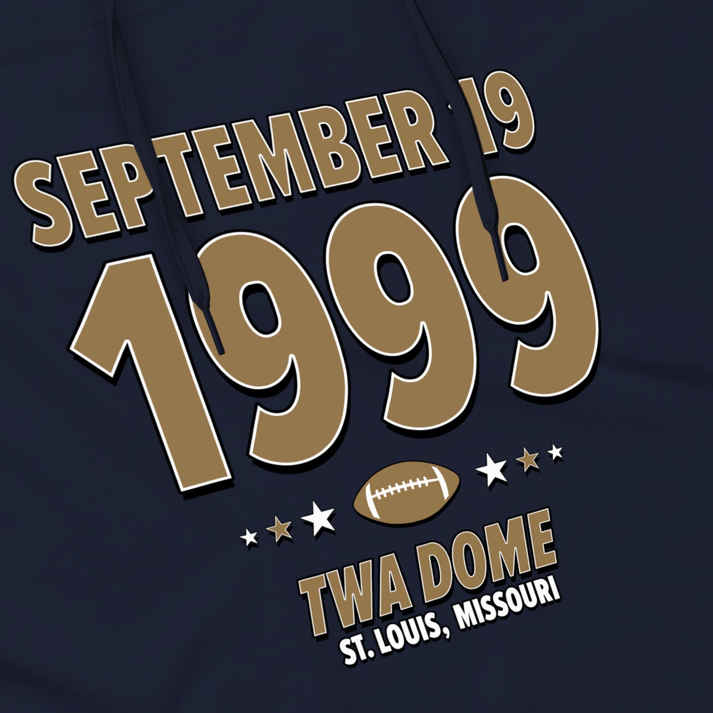 St. Louis Football – September 19, 1999 – Hoodie
