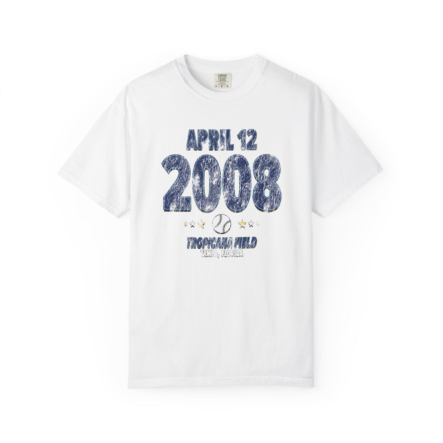 Tampa Bay Baseball – April 12, 2008 – Comfort Colors (Black & White)