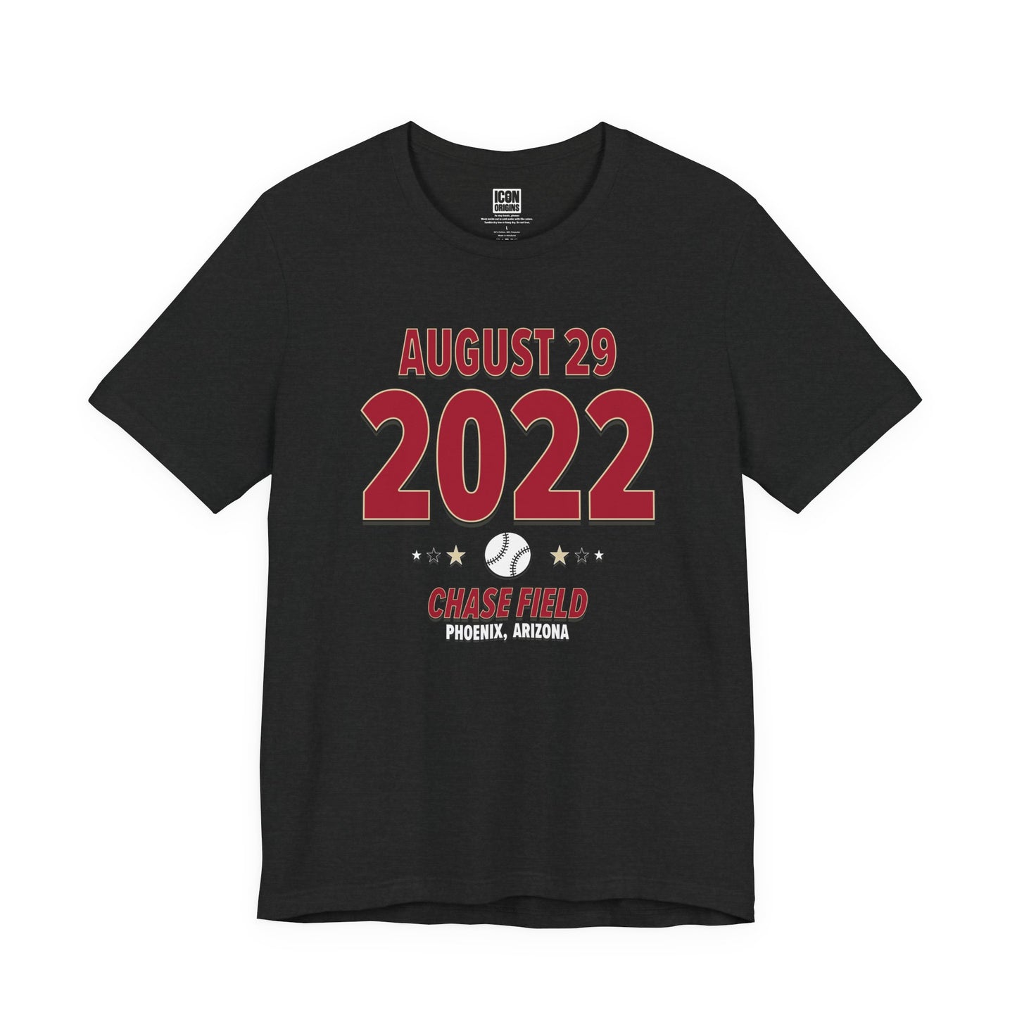 Arizona Baseball – August 29, 2022 – Origin Tee (Black & White)