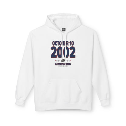 Columbus Hockey – October 10, 2002 – Hoodie (Black & White)
