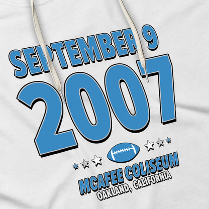 Detroit Football – September 9, 2007 – Hoodie (Black & White)