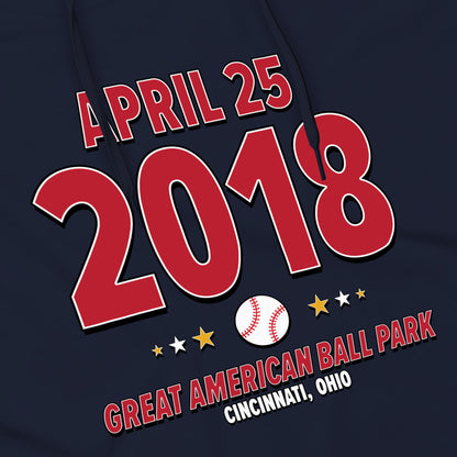 Atlanta Baseball – April 25, 2018 – Hoodie