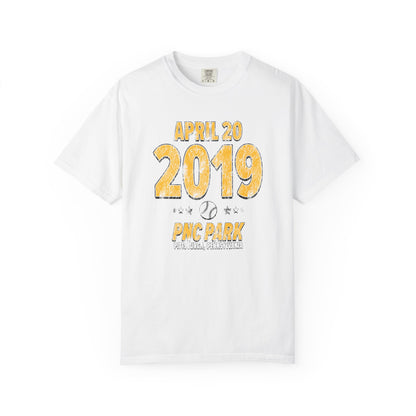 Pittsburgh Baseball – April 20, 2019 – Comfort Colors (Black & White)