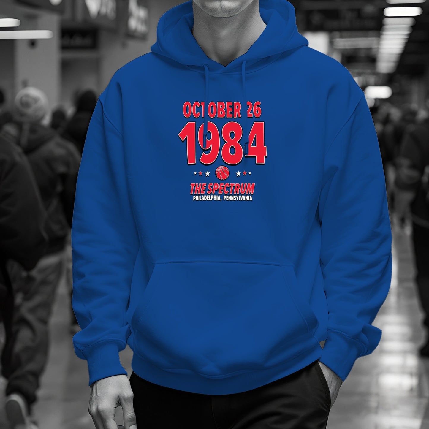 Philadelphia Basketball – October 26, 1984 – Hoodie