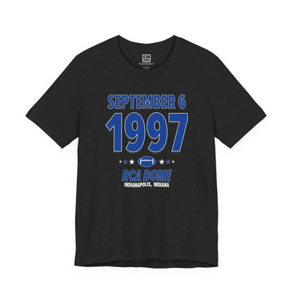 Indianapolis Football – September 6, 1997 – Origin Tee (Black & White)