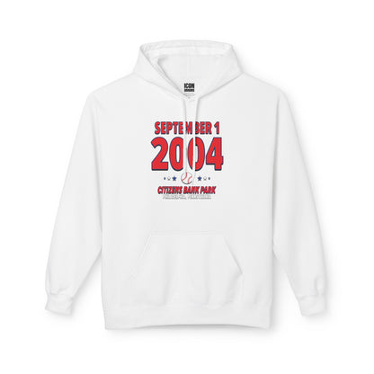Philadelphia Baseball – September 1, 2004 – Hoodie (Black & White)