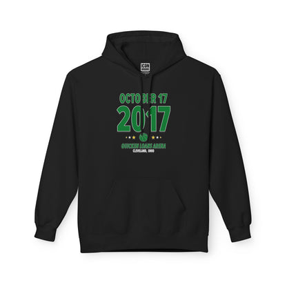 Boston Basketball – October 17, 2017 – Hoodie (Black & White)
