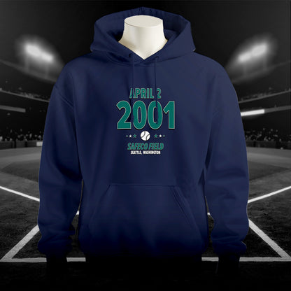 Seattle Baseball – April 2, 2001 – Hoodie