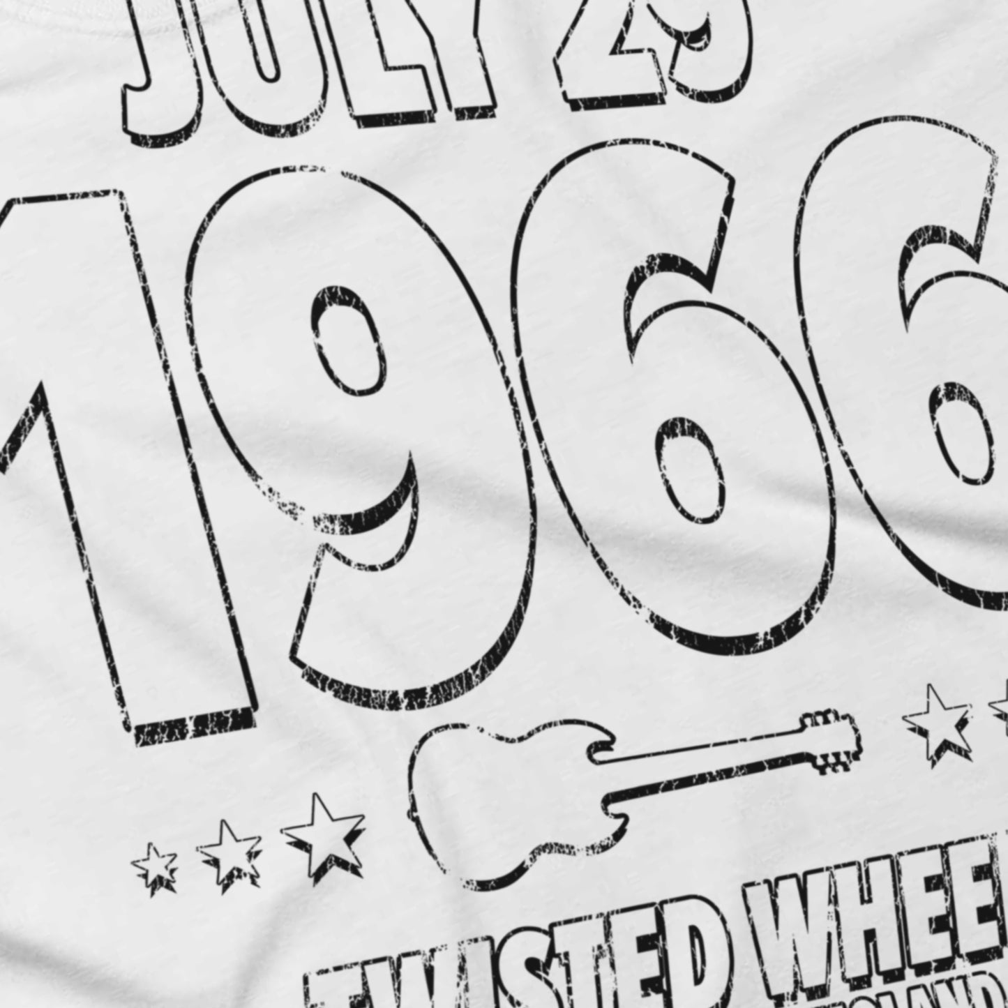 Angle — Supergroup Origin – 1966 – Comfort Colors (Black & White)