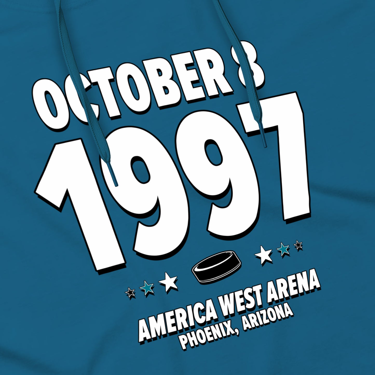San Jose Hockey – October 8, 1997 – Hoodie