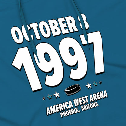 San Jose Hockey – October 8, 1997 – Hoodie