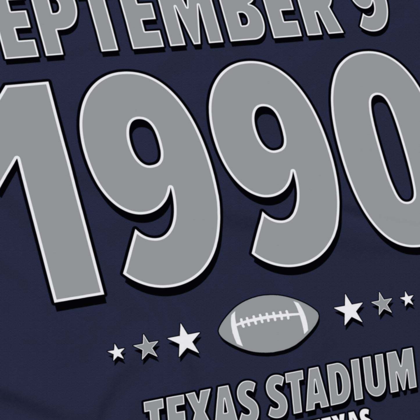 Dallas Football – September 9, 1990 – Origin Tee