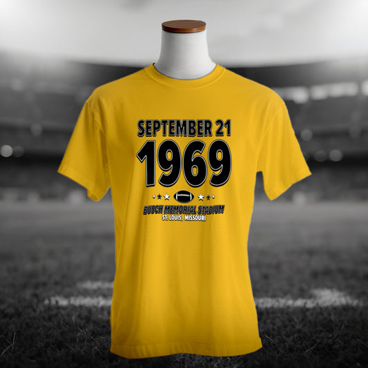 Pittsburgh Football – September 21, 1969 – Origin Tee