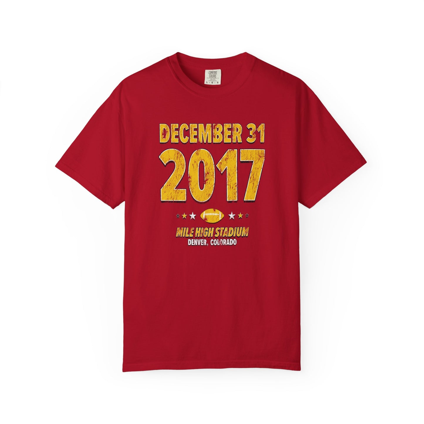 Kansas City Football – December 31, 2017 – Comfort Colors