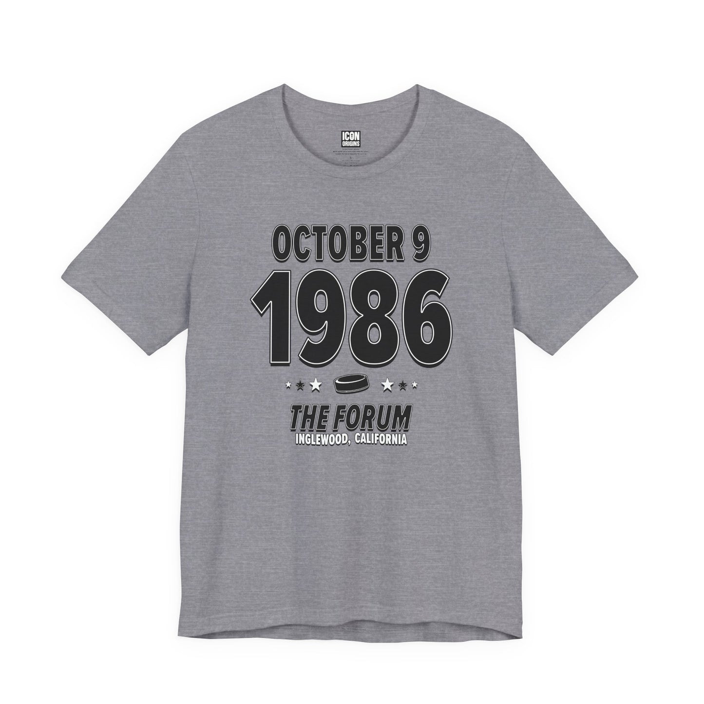 Los Angeles Hockey – October 9, 1986 – Origin Tee