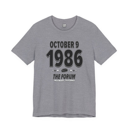 Los Angeles Hockey – October 9, 1986 – Origin Tee