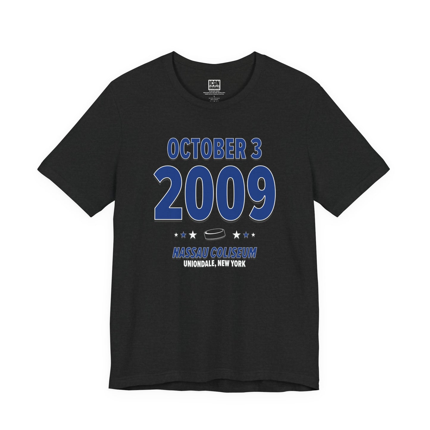 Toronto Hockey – October 3, 2009 – Origin Tee (Black & White)