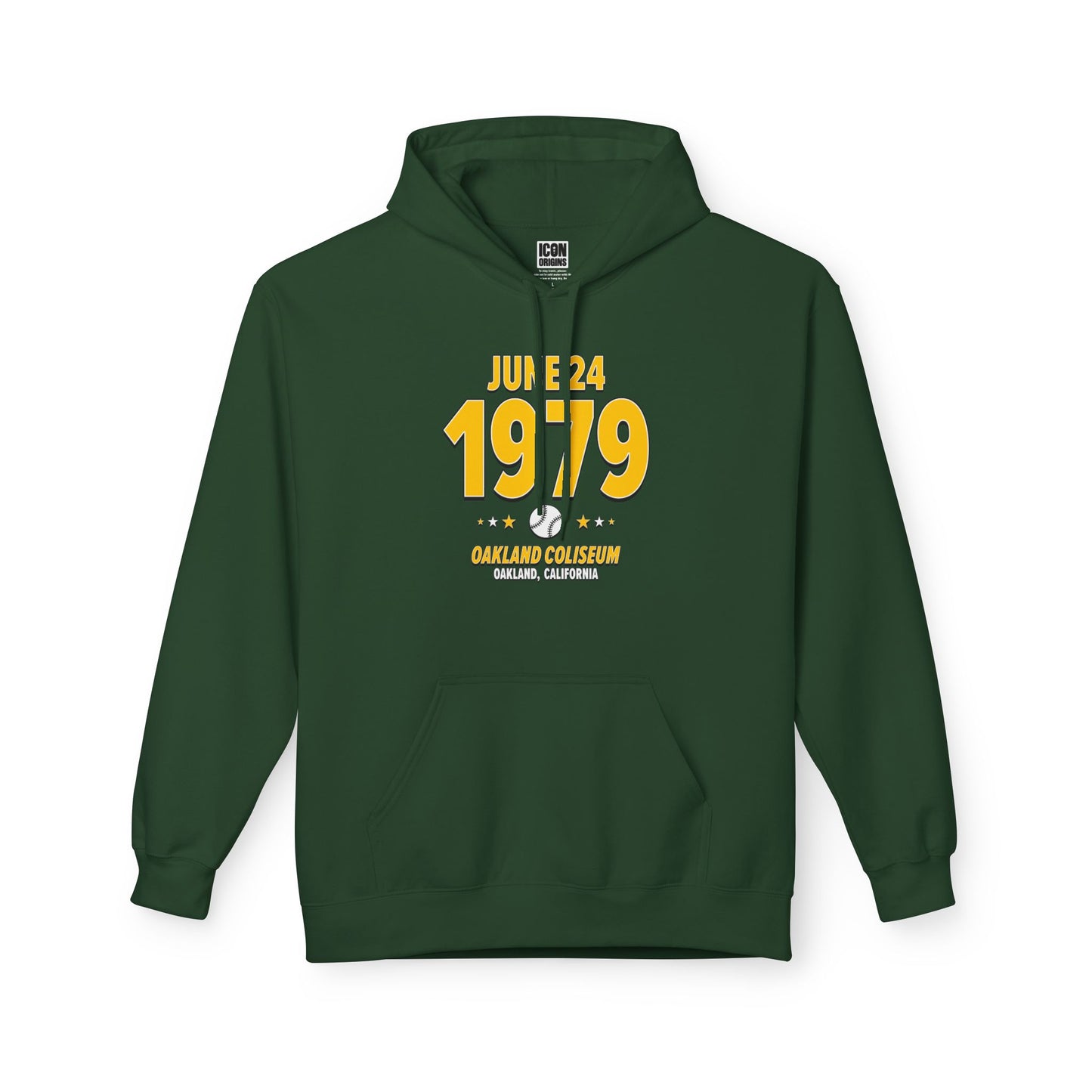 Oakland Baseball – June 24, 1979 – Hoodie