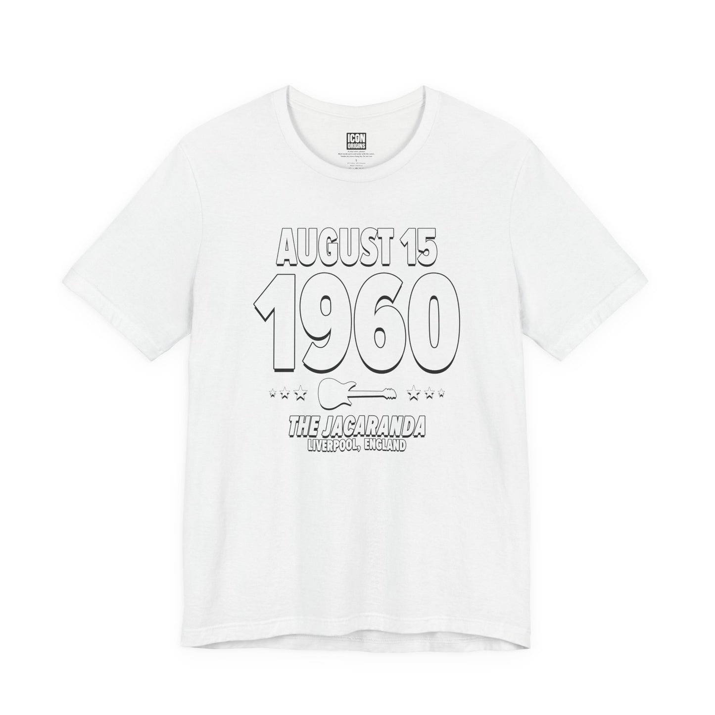 Pop Invasion – 1960 – Origin Tee (Black & White)