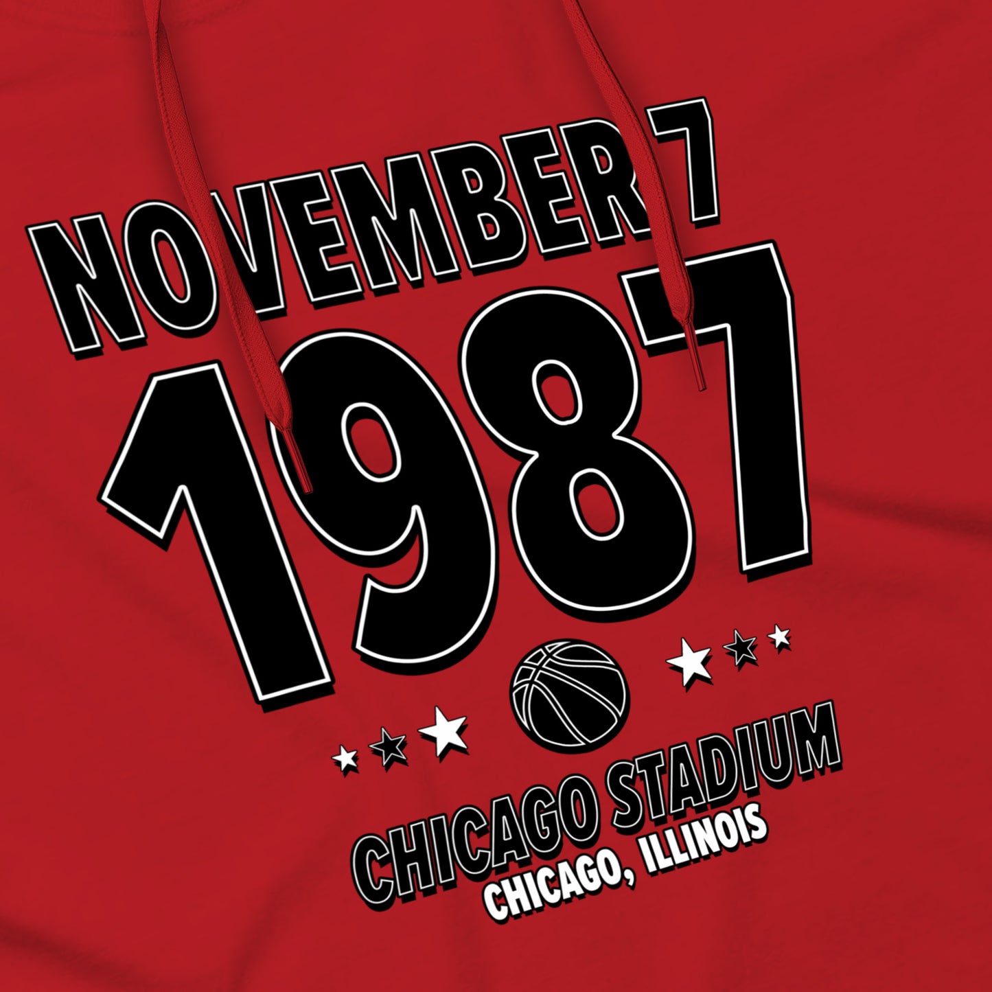 Chicago Basketball – November 7, 1987 – Hoodie