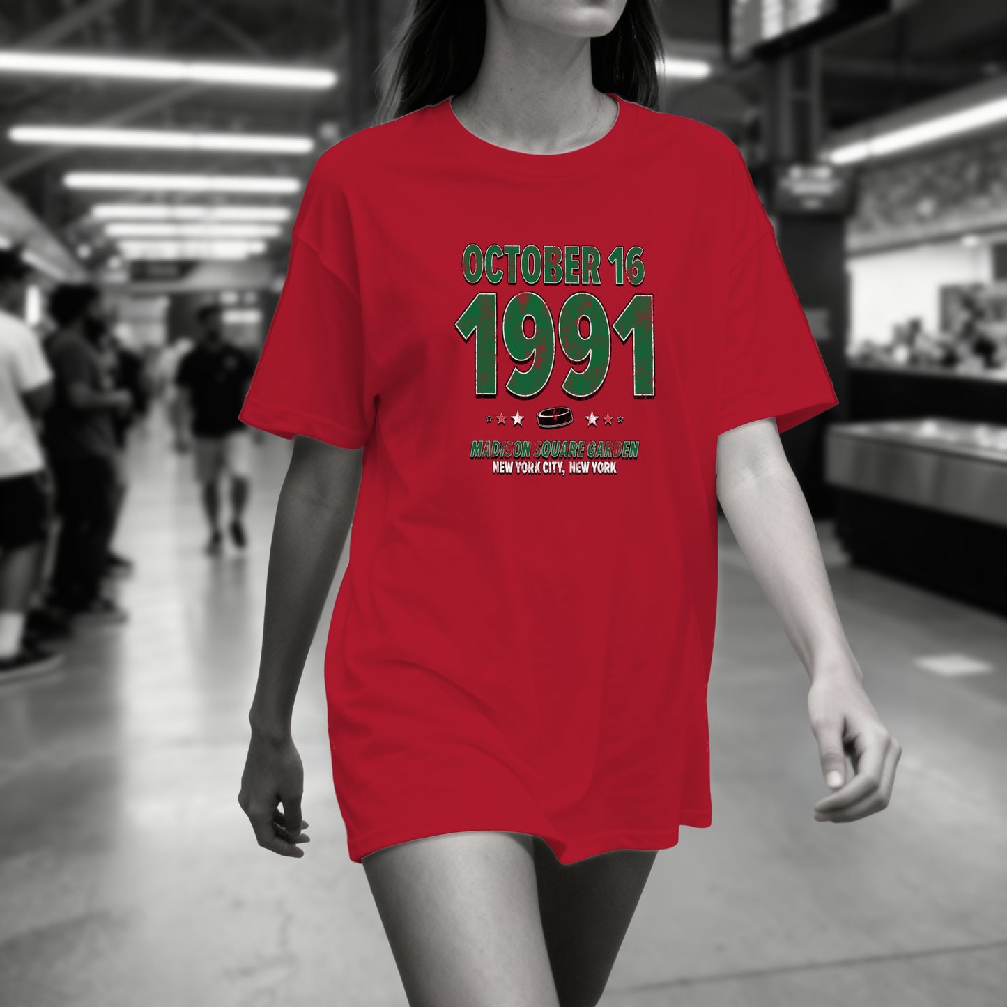 New Jersey Hockey – October 16, 1991 – Comfort Colors