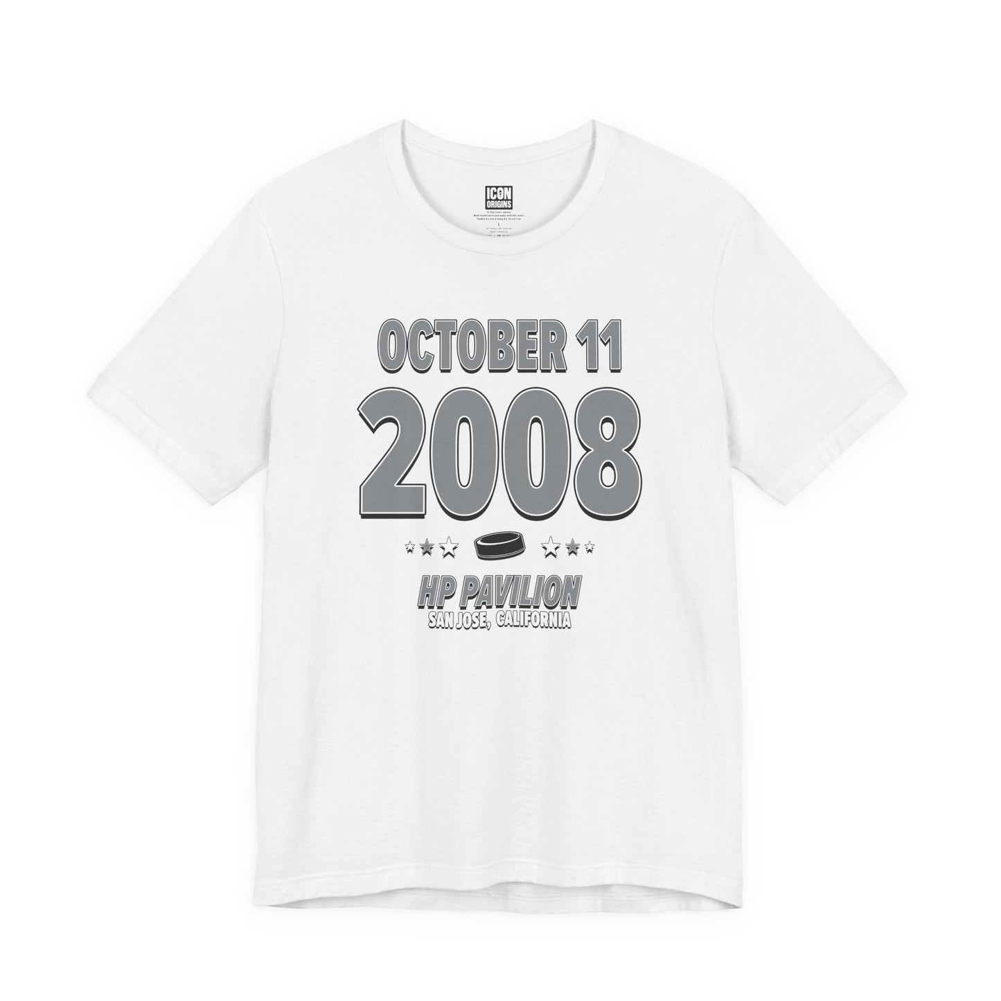 Los Angeles Hockey – October 11, 2008 – Origin Tee (Black & White)