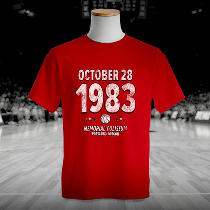 Portland Basketball – October 28, 1983 – Comfort Colors