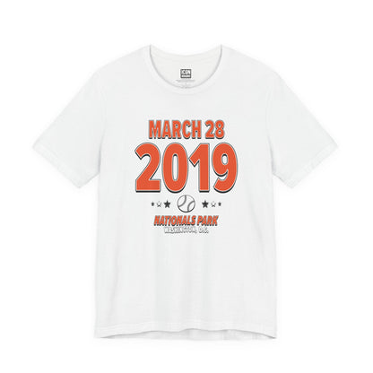 Baltimore Baseball – March 28, 2019 – Origin Tee (Black & White)