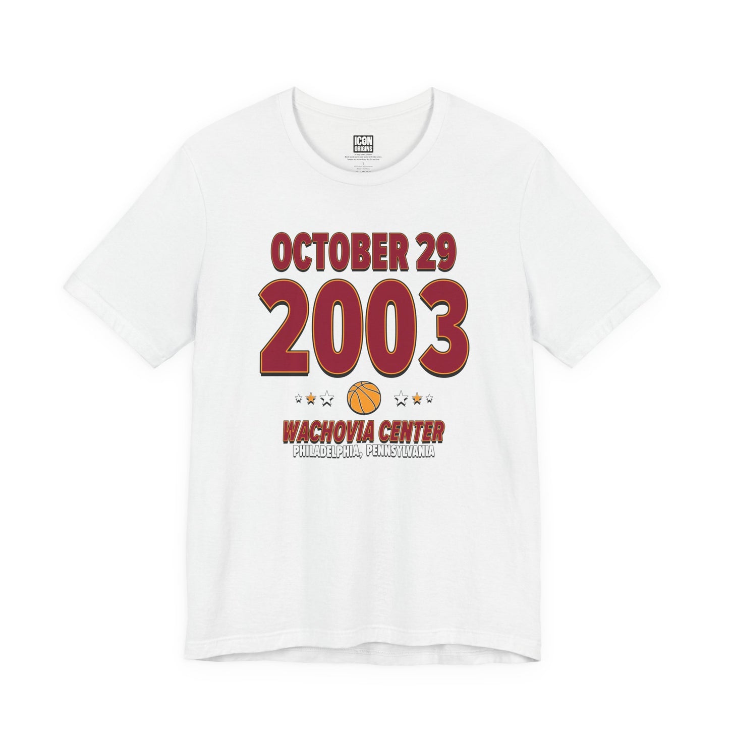 Miami Basketball – October 29, 2003 – Origin Tee (Black & White)