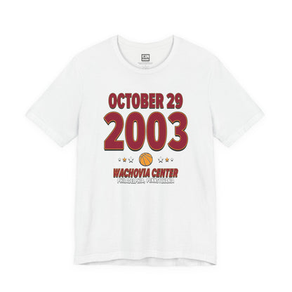 Miami Basketball – October 29, 2003 – Origin Tee (Black & White)