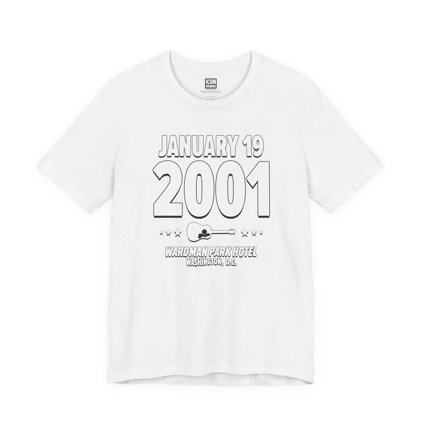 Glitter Cowgirl – 2001 – Origin Tee (Black & White)