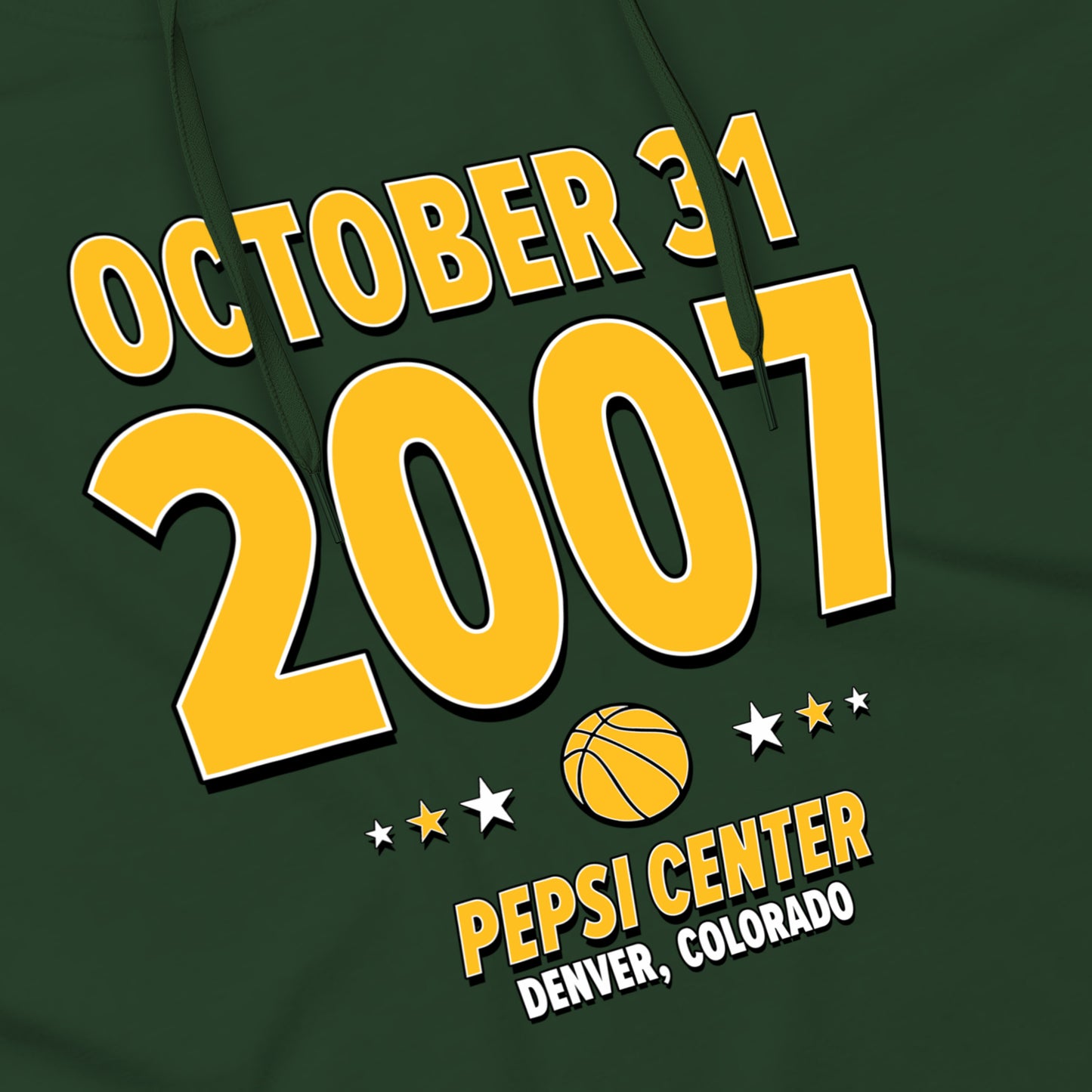 Seattle Basketball – October 31, 2007 – Hoodie