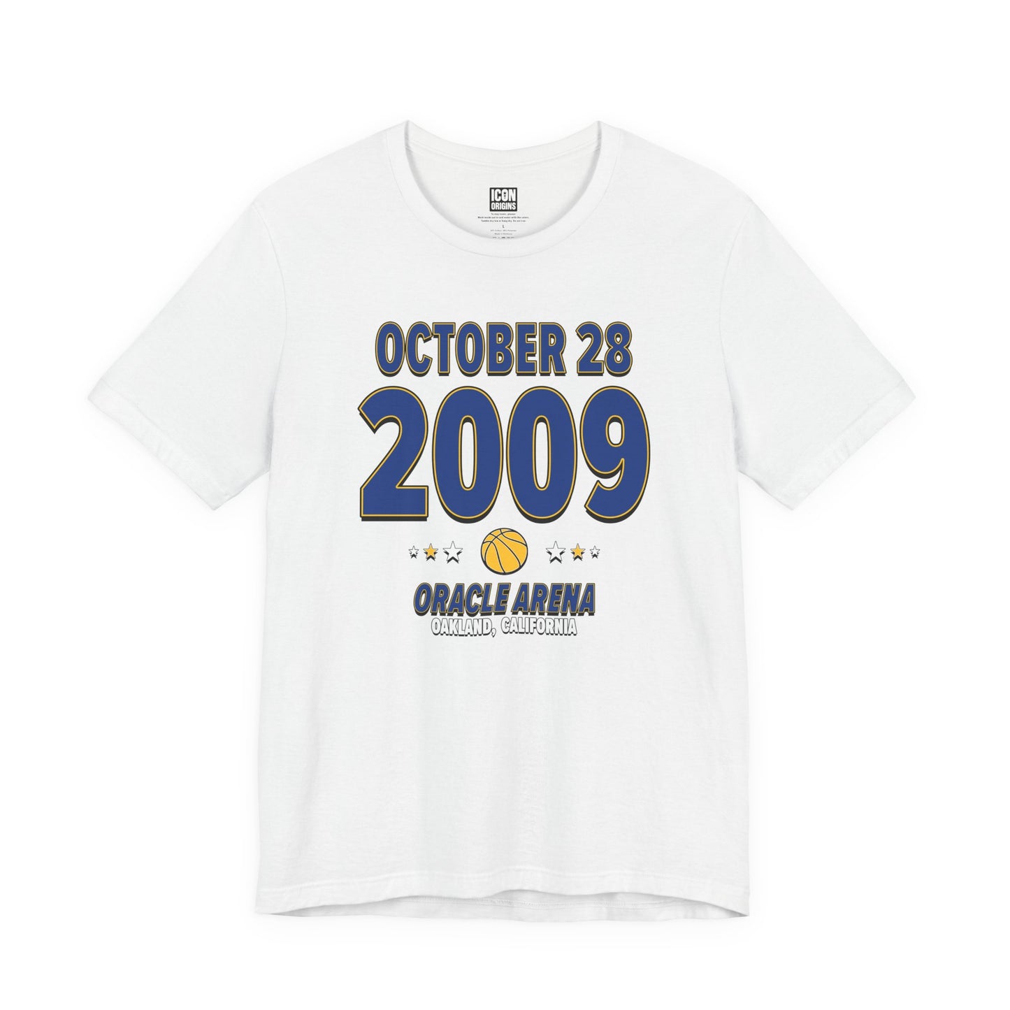 Golden State Basketball – October 28, 2009 – Origin Tee (Black & White)