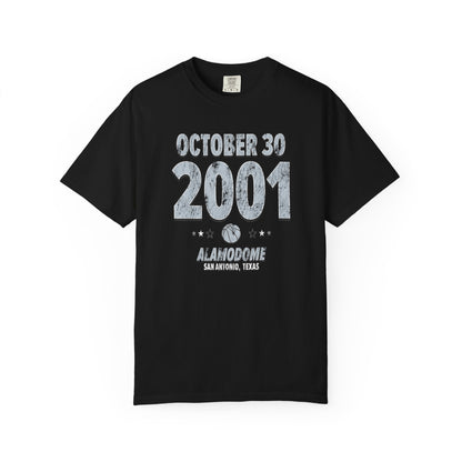 San Antonio Basketball – October 30, 2001 – Comfort Colors (Black & White)
