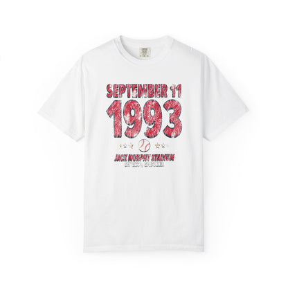 Atlanta Baseball – September 11, 1993 – Comfort Colors (Black & White)
