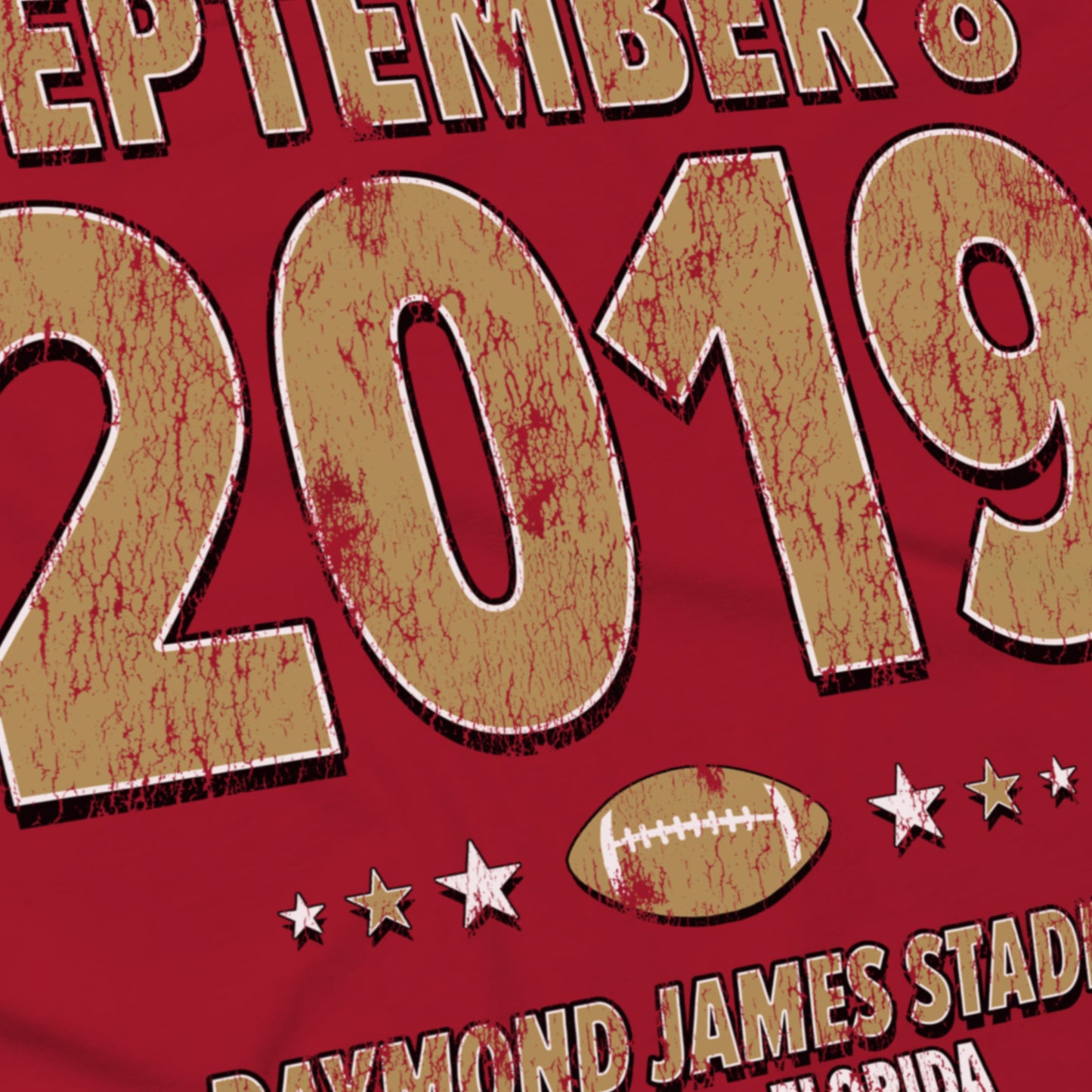 San Francisco Football – September 8, 2019 – Comfort Colors
