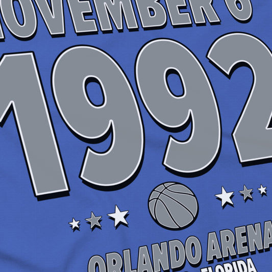 Orlando Basketball – November 6, 1992 – Origin Tee
