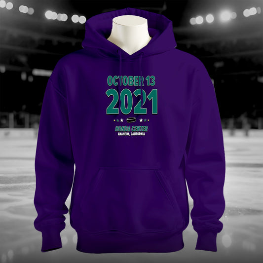 Anaheim Hockey – October 13, 2021 – Hoodie