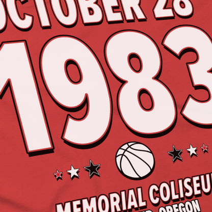 Portland Basketball – October 28, 1983 – Origin Tee